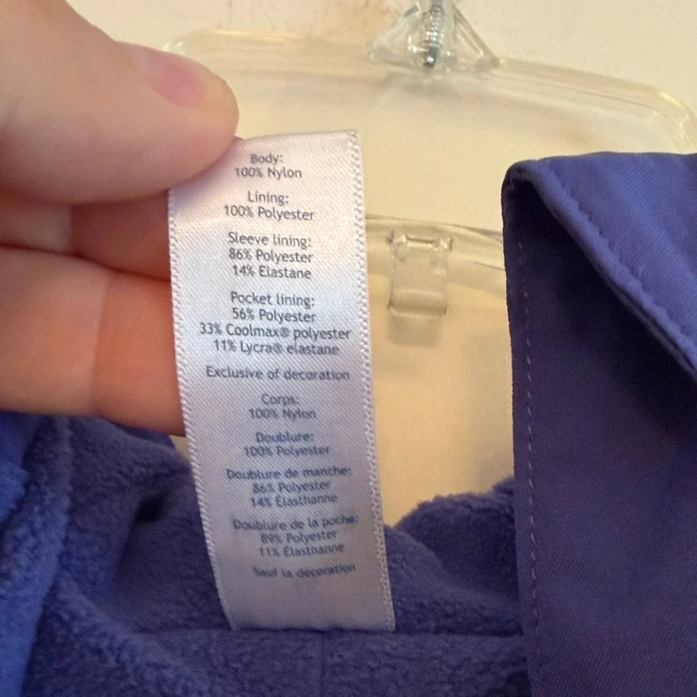 Ivivva by lululemon Girls Spring / Fall‎ Purple Jacket, size 10